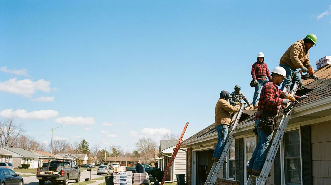 Roofing in Olney, IL near me